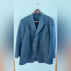 Burberry London Wool Blazer pinstripe men’s